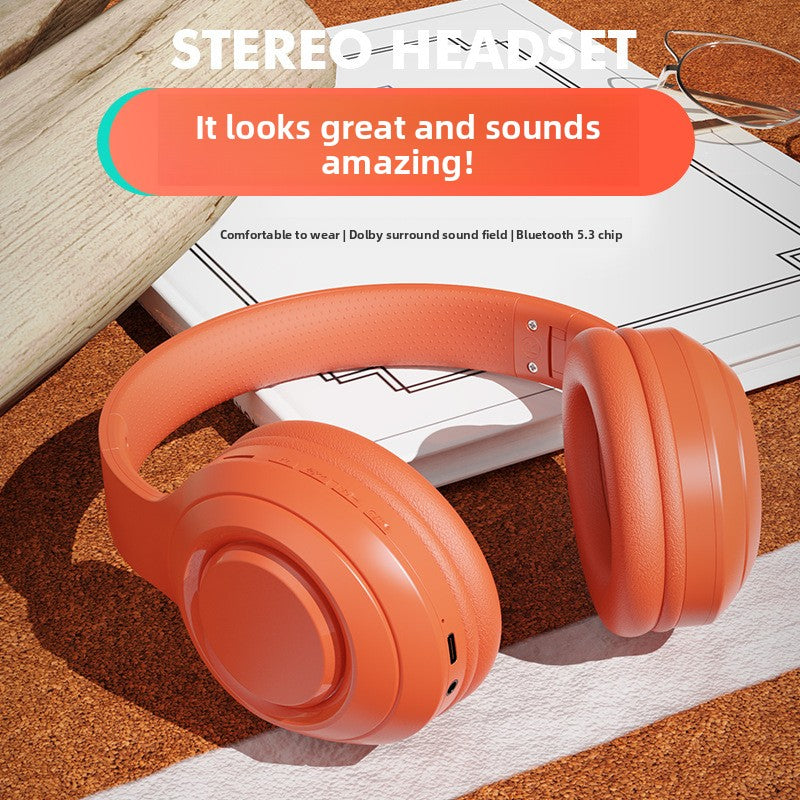 Wireless over-ear headphones with heavy bass, photo 1