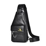 Retro Mens Waterproof Chest Bag