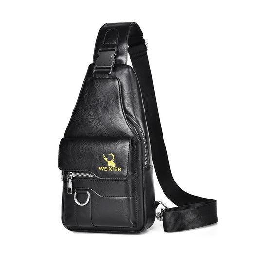 Retro Mens Waterproof Chest Bag