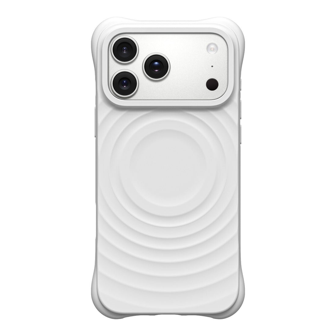 Magnetic Liquid Silicone Wave Pattern Phone Case