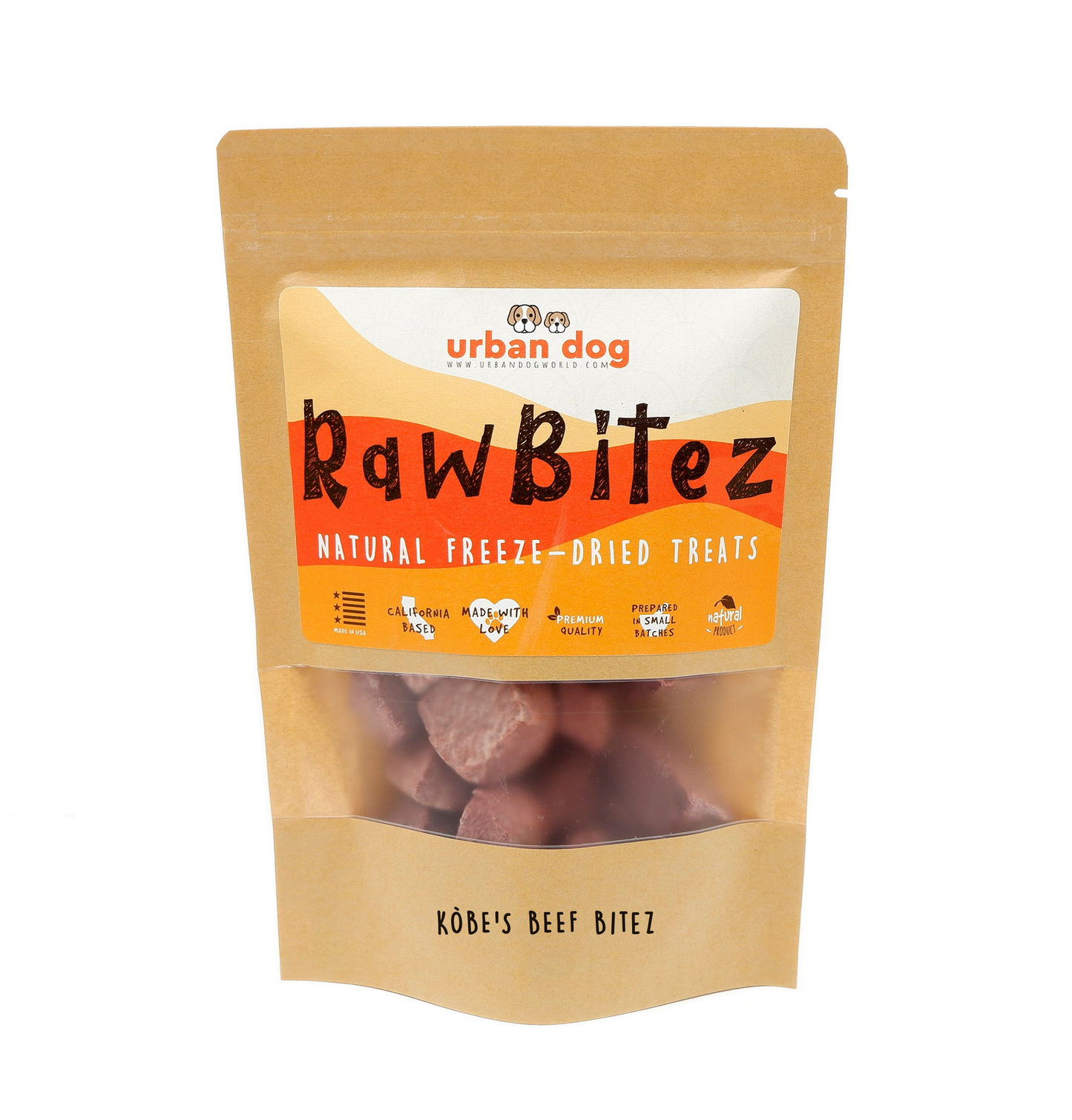 Urban Dog RawBitez Freeze-Dried Dog Treats