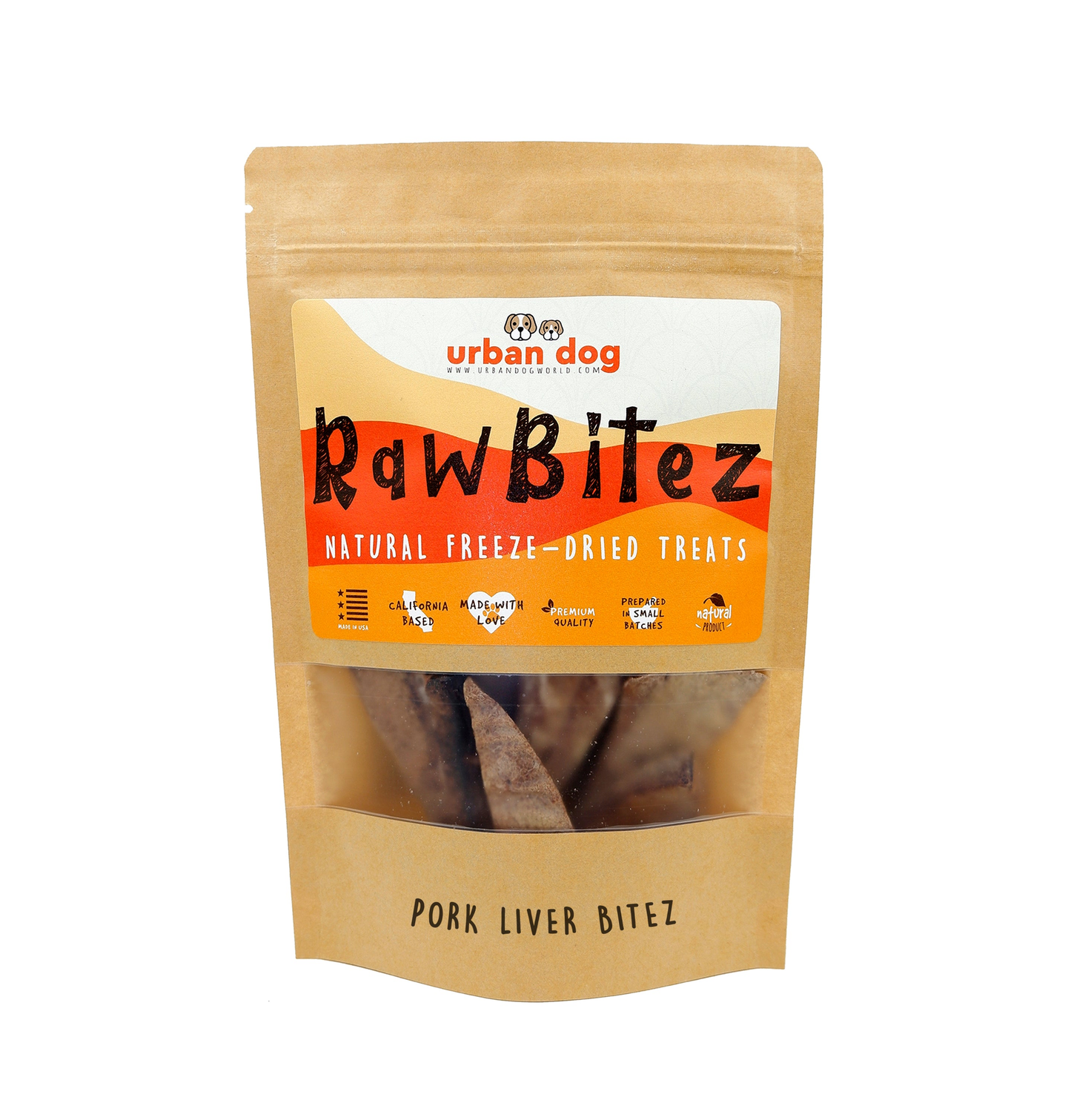 Urban Dog RawBitez Freeze-Dried Dog Treats
