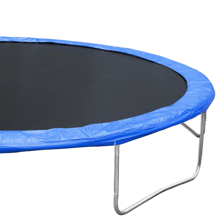 14FT Outdoor Trampoline with Hoop lifestyle use