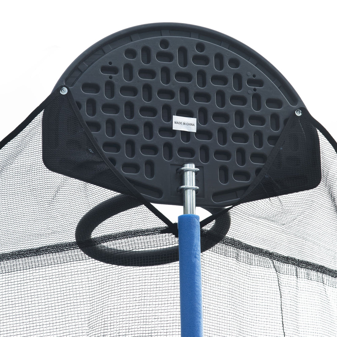 14FT Outdoor Trampoline with Hoop 14ft outdoor trampoline with hoop angle 4