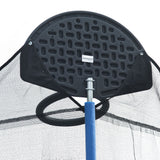14FT Outdoor Trampoline with Hoop 14ft outdoor trampoline with hoop angle 4