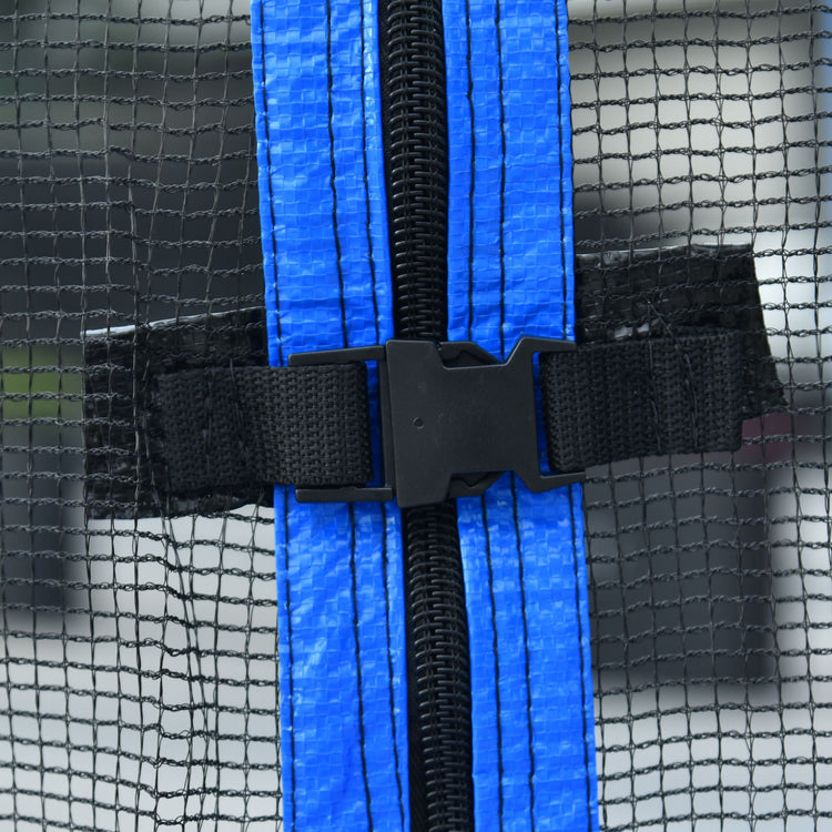14FT Outdoor Trampoline with Hoop 14ft outdoor trampoline with hoop angle 6
