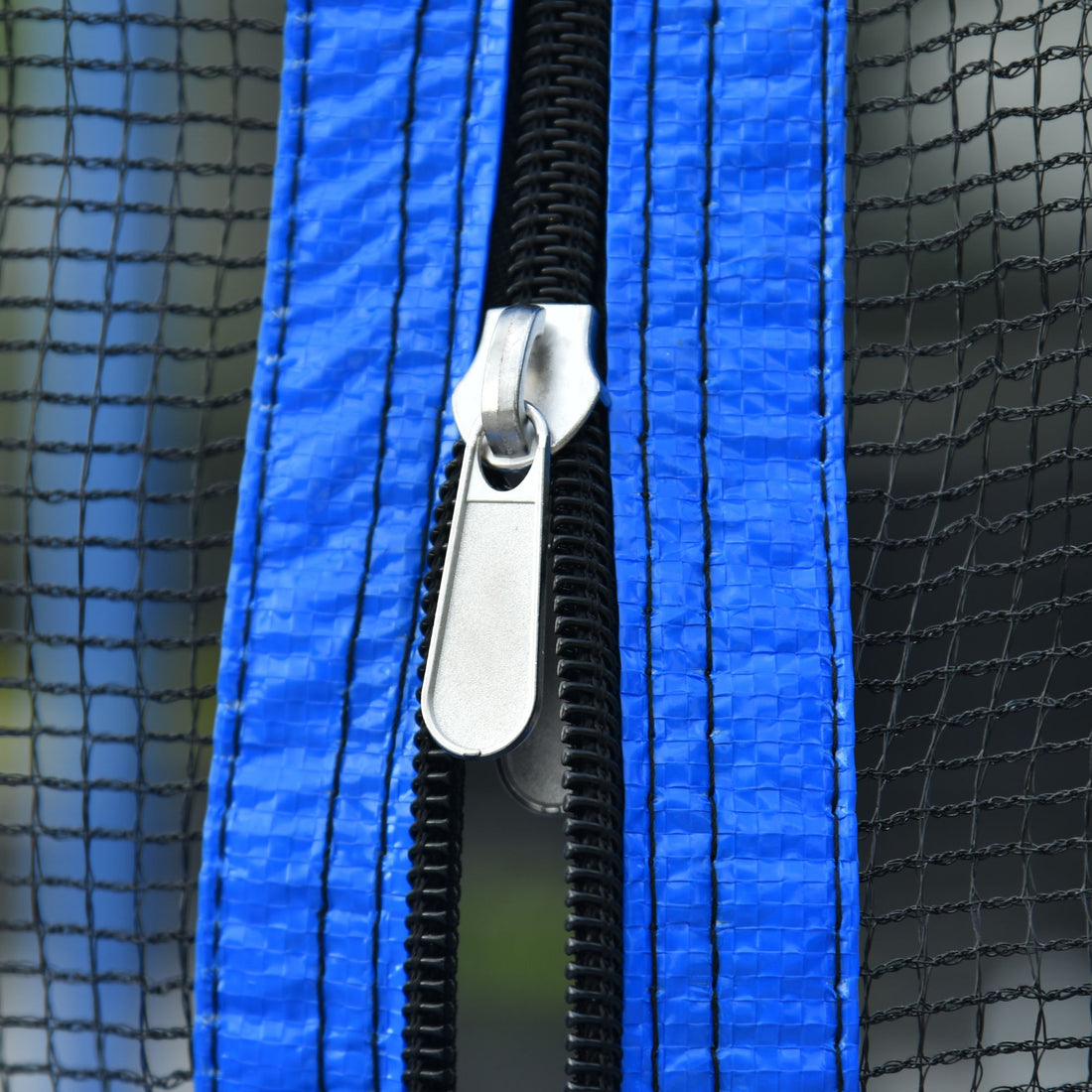 14FT Outdoor Trampoline with Hoop 14ft outdoor trampoline with hoop angle 7