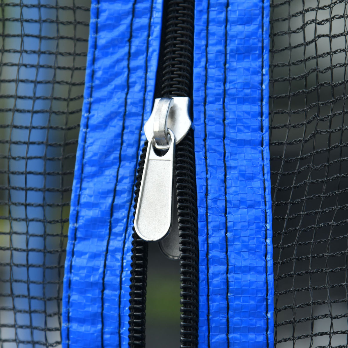 14FT Outdoor Trampoline with Hoop 14ft outdoor trampoline with hoop angle 7