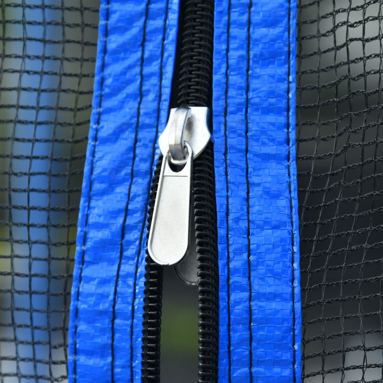 14FT Outdoor Trampoline with Hoop 14ft outdoor trampoline with hoop angle 7