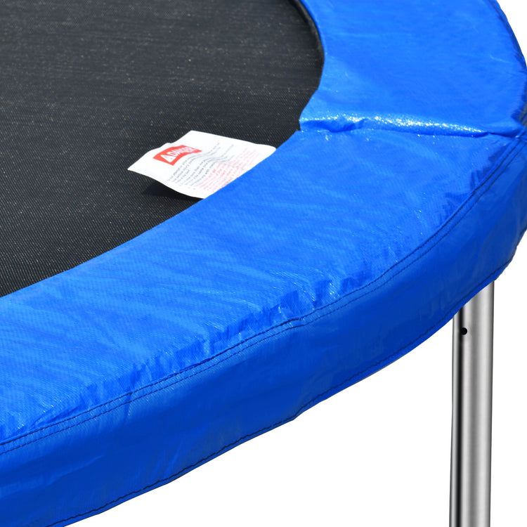 14FT Outdoor Trampoline with Hoop 14ft outdoor trampoline with hoop angle 8