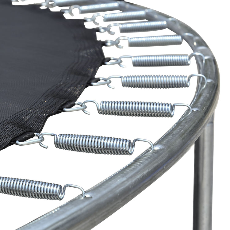14FT Outdoor Trampoline with Hoop 14ft outdoor trampoline with hoop angle 10