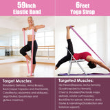 Pilates ring kit with yoga ball and resistance bands