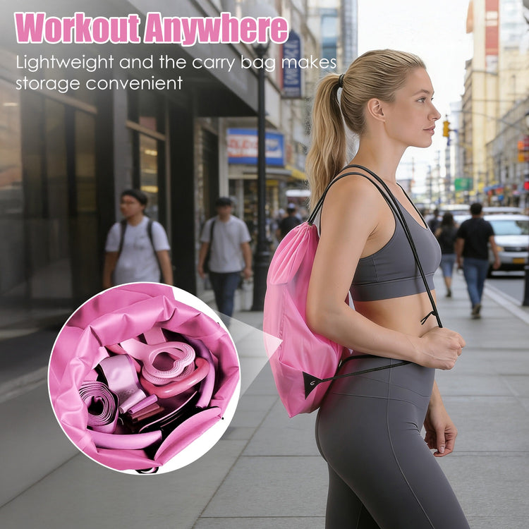 Yoga ball included with Pilates ring kit