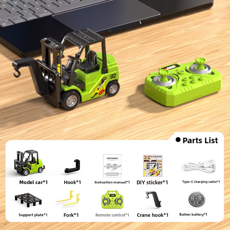 Mini Alloy Engineering Vehicle Model Toy