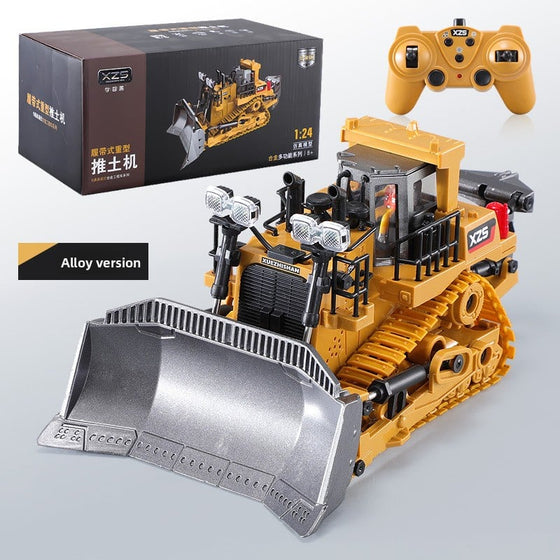 Remote Control Construction Vehicle Toy ? Alloy Excavator, Bulldozer & Dump Truck for Kids product image 4