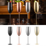 Thickened Stainless Steel Wine Glass Goblet