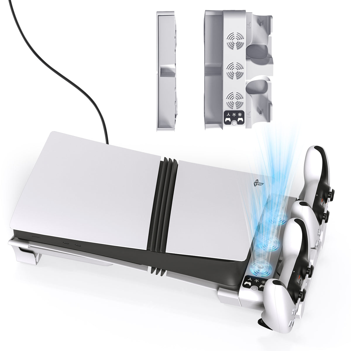 PS5 Controller Charging Cooling Stand