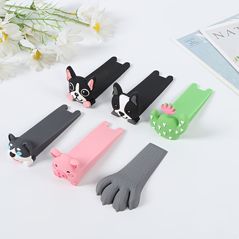 Cartoon Animal Door Stopper Soft Silicone Safety Guard