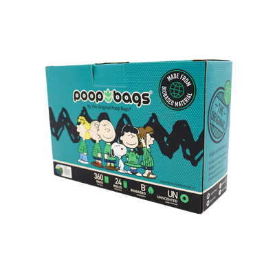 The Original Poop Bags Peanuts Leash Rolls (360 Count)