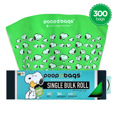 The Original Poop Bags Peanuts Bulk Roll Waste Bags