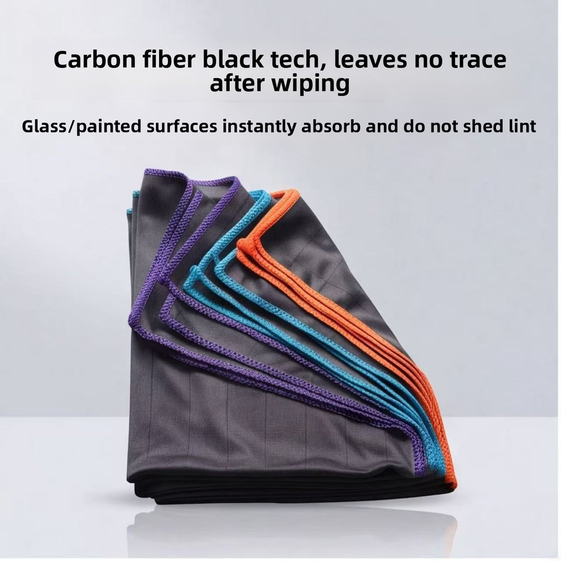 Thickened Microfiber Cleaning Cloth Absorbent Quick Dry Lint Free Towel for Household Glass Metal Mirror