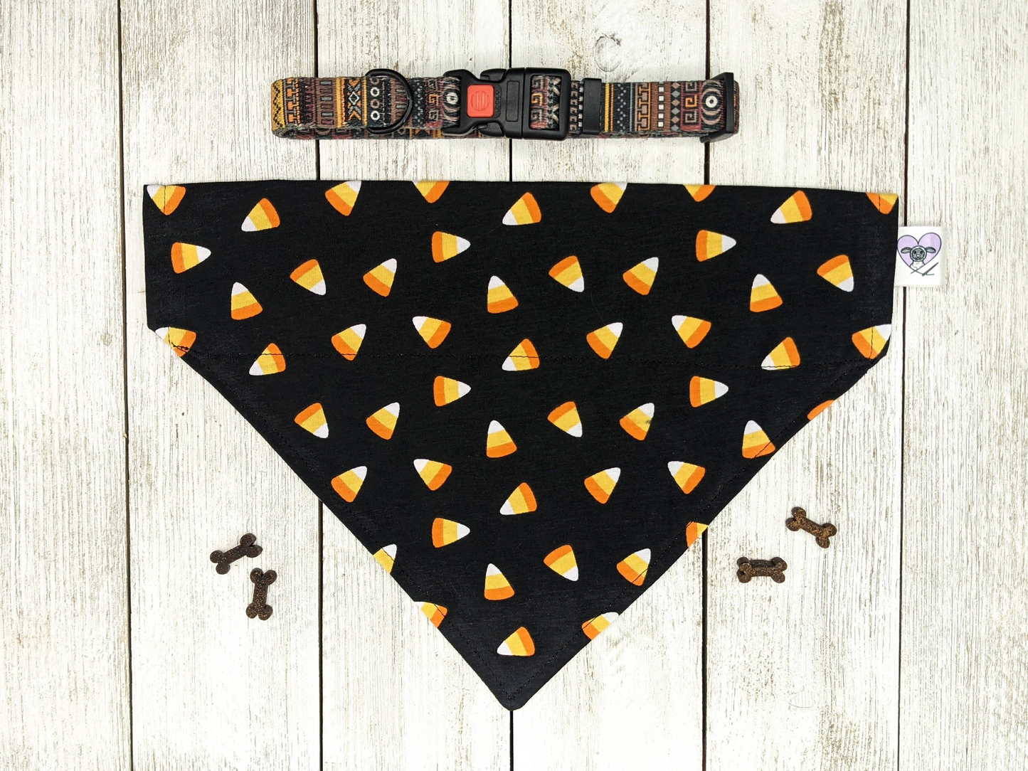 LambMa Over-The-Collar Dog Bandana - Seasonal & Holiday Prints
