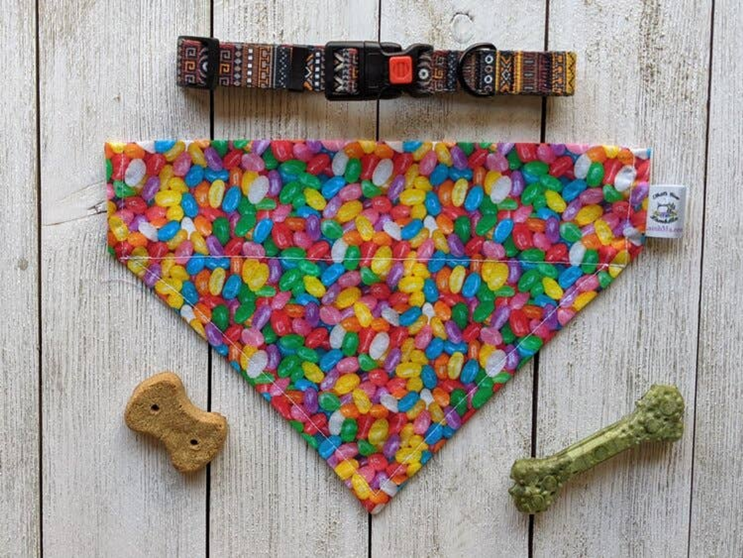 LambMa Over-The-Collar Dog Bandana - Seasonal & Holiday Prints