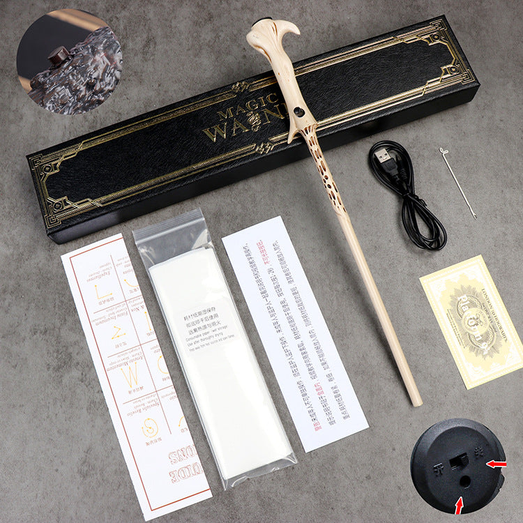 Resin Flame Fireball Magic Wand for Cosplay