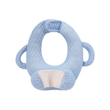 Portable anti-spitting-up baby bottle-feeding pillow for infants