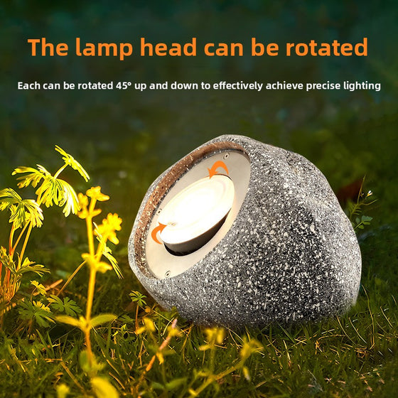 Waterproof Imitation Stone LED Flood Light for Outdoor Garden light-outdoor-pond-lighting product image 3