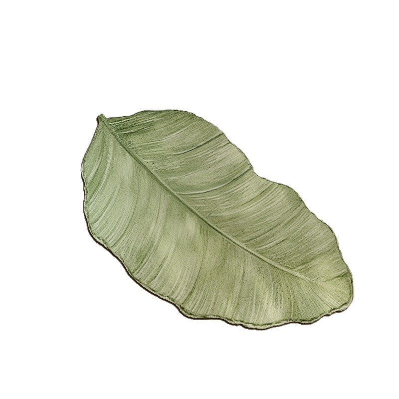 Irregular Diatomaceous Green Plant Earth Mat