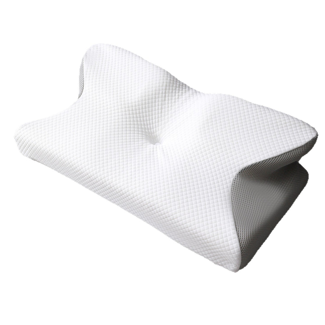 Ergonomic Memory Foam Butterfly Neck Support Pillow for Sleeping