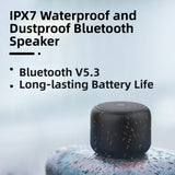 Portable Waterproof Bluetooth Speaker with Gradient Color