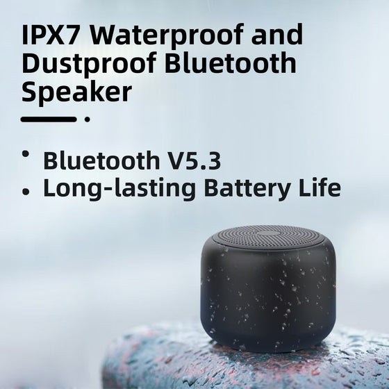 Portable Waterproof Bluetooth Speaker with Gradient Color product image 1