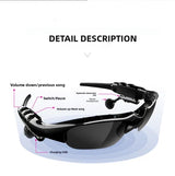 Wireless Bluetooth Glasses with Stereo Sound