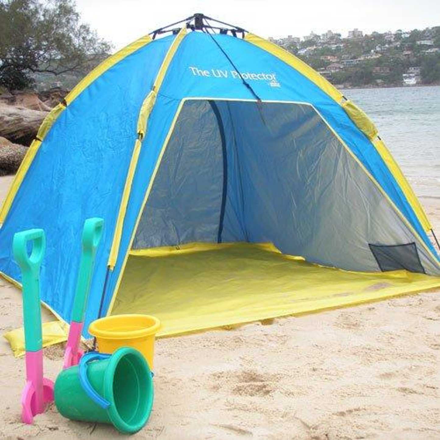 Shelta Sun Shelter UPF50+ Pop-Up Beach Tent