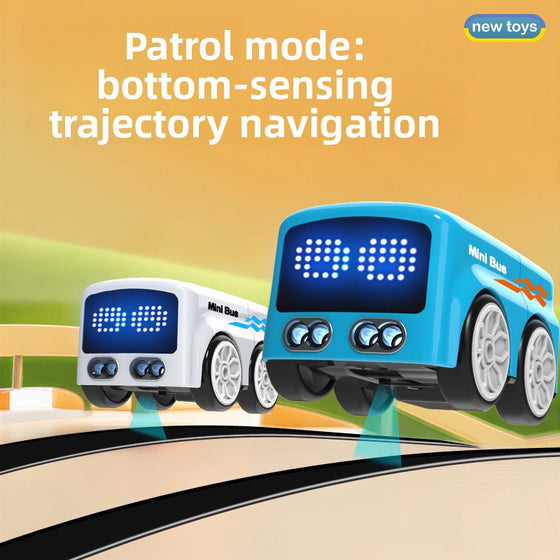 Mini Bus Induction Obstacle Avoidance Remote Control Toy Car product image 3