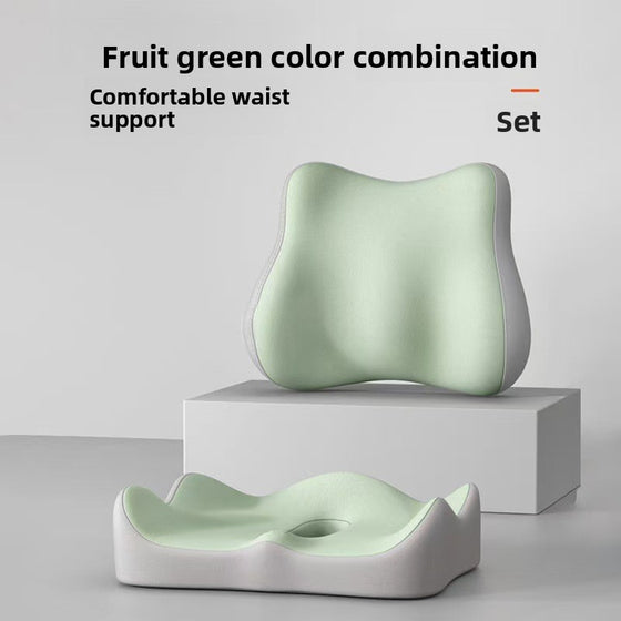 Memory foam lumbar and seat cushion, photo 6