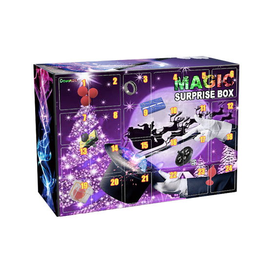 Purple Magic Surprise Box blind box packaging