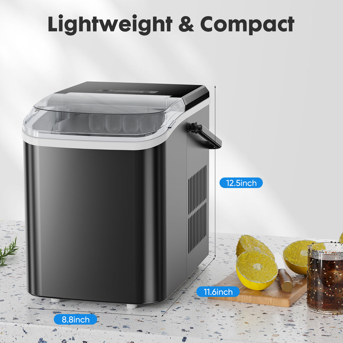 Home Office Countertop Ice Maker Machine