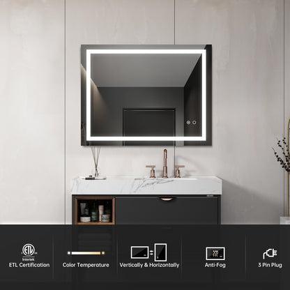 LED Bathroom Wall Mounted Vanity Mirror