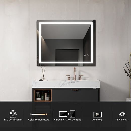 LED Bathroom Wall Mounted Vanity Mirror