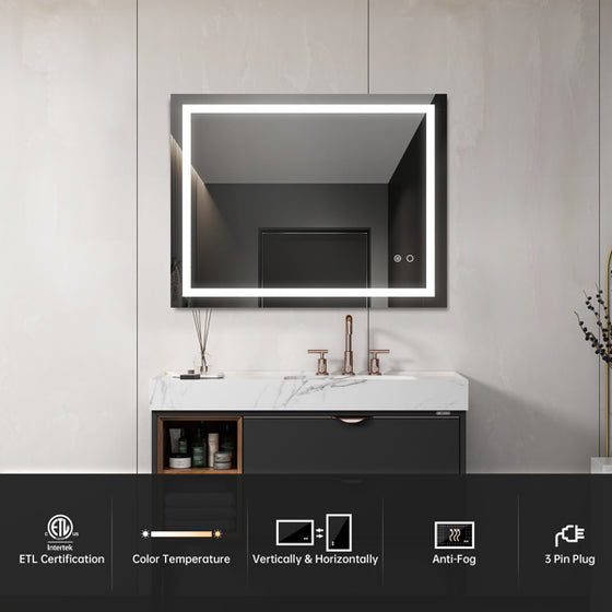 LED Bathroom Wall Mounted Vanity Mirror