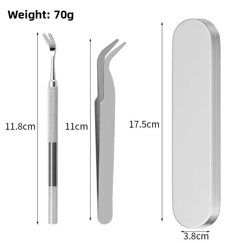 Stainless steel tick removal tools for pets, photo 8