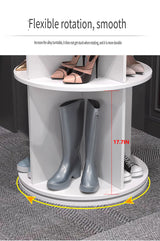 8 Tier Rotating Shoe Rack Tower Organizer