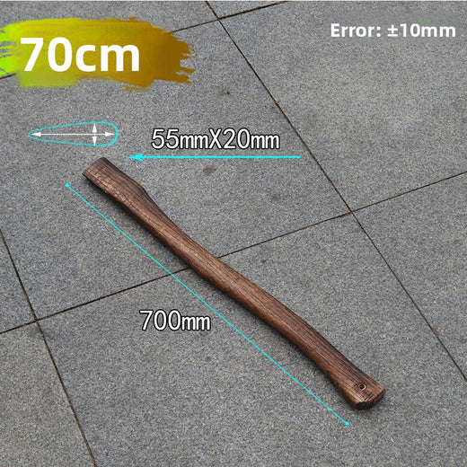 Carbonized Hardwood Axe Handle for Outdoor Use