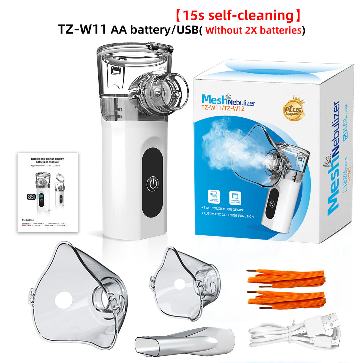 Portable Handheld Ultrasonic Nebulizer Home Use Silent Atomizer product image 7