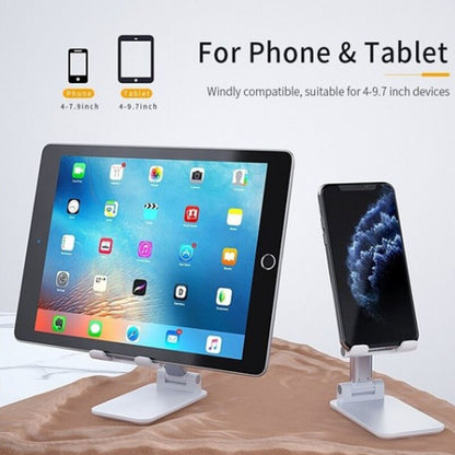 Foldable Metal Desktop Holder for iPhone and c