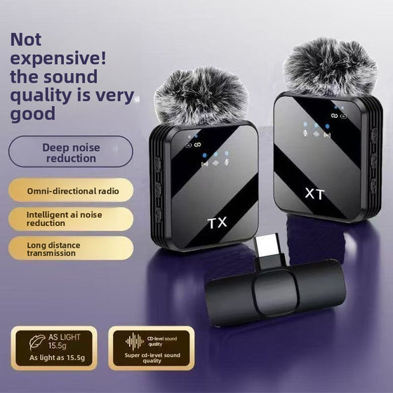 Wireless lavalier microphone product image 3