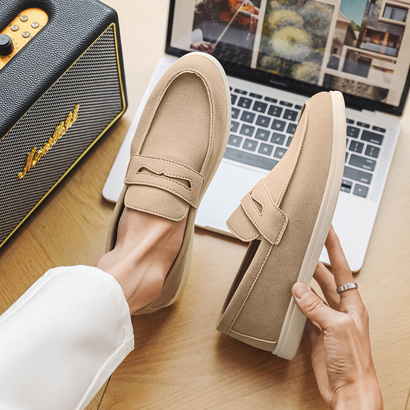 Men's Lightweight Suede Slip-On Casual Loafers
